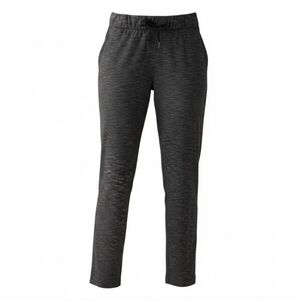 Lululemon On The Fly Pant 27" Heathered Black Sz 6